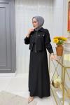 Meltem Ceketli Elbise Takım