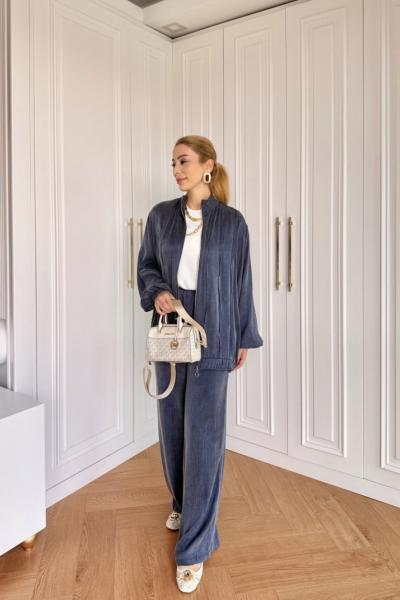 Petek Pantolonlu Takım