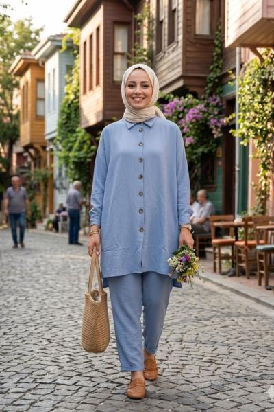 Afilli Linda Krep Takım