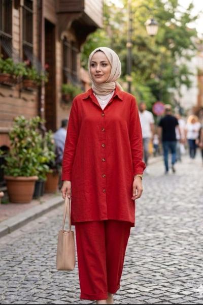 Afilli Linda Krep Takım