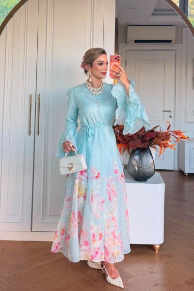 Ahenk Elbise Mint Yeşili