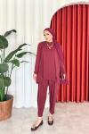 Alina Takım Bordo