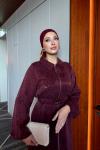 Amine Elbise Bordo