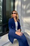 Asel Takım Lacivert