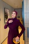 Aslı Elbise Mürdüm