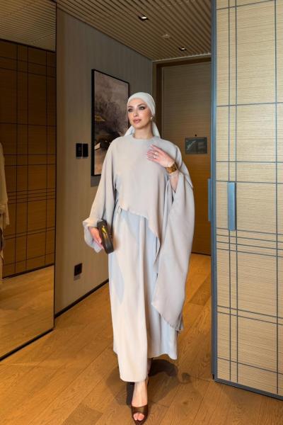 Ayende Elbise Takım Vizon