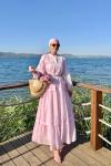 Bade Elbise Pembe