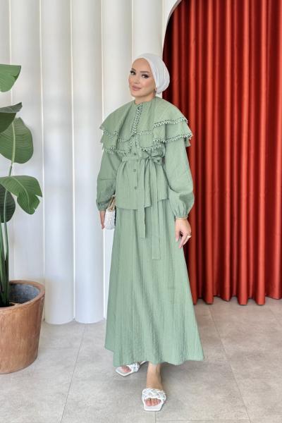 Sevim Etekli Takım Çağla yeşili