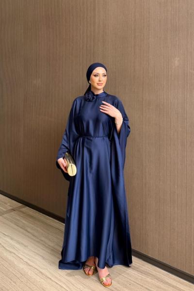 Belur Elbise Lacivert