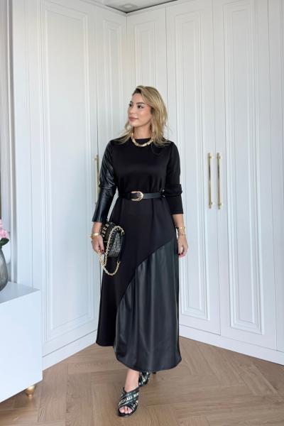 Berfu Elbise Siyah