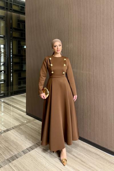 Beste Elbise Kahverengi