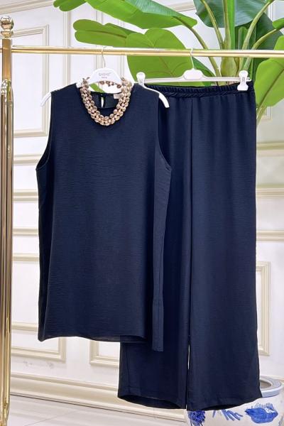 BTK içlik  pantolon takım  6079 siyah