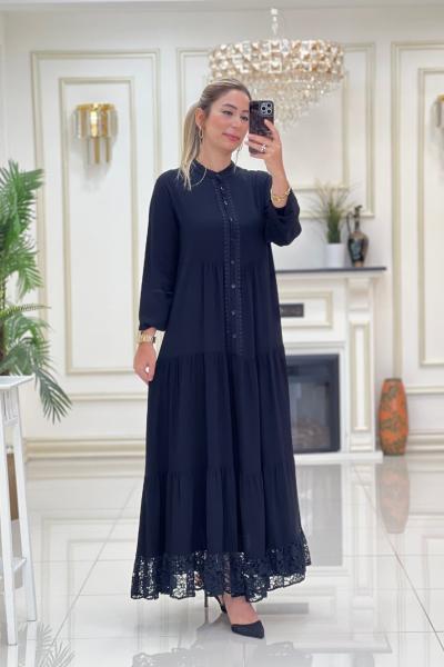 Btk Maya Elbise 4771 Siyah