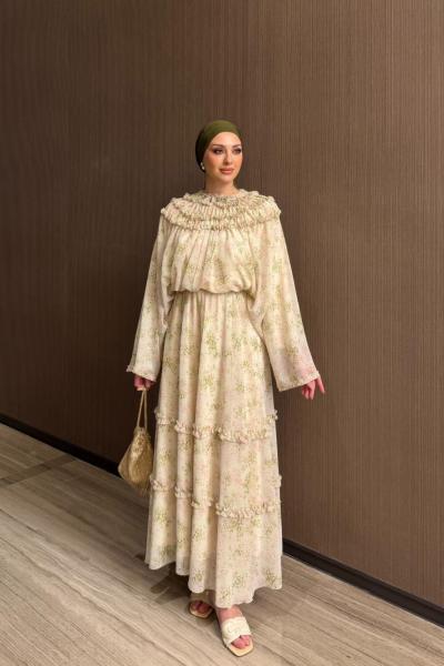 Cansın Etekli Takım Yeşil