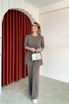 Ceyda Takım Kahverengi