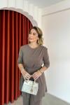 Ceyda Takım Kahverengi