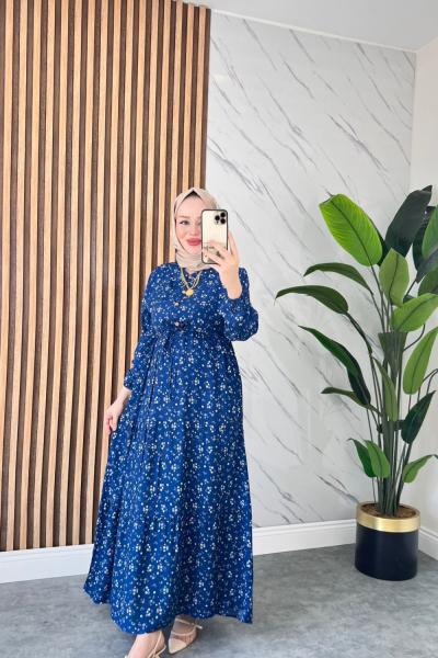 Çıtır Pamuk Viskon Elbise