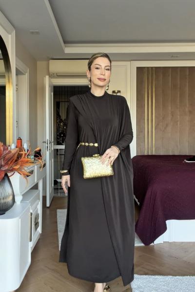 Demet Elbise Kahve