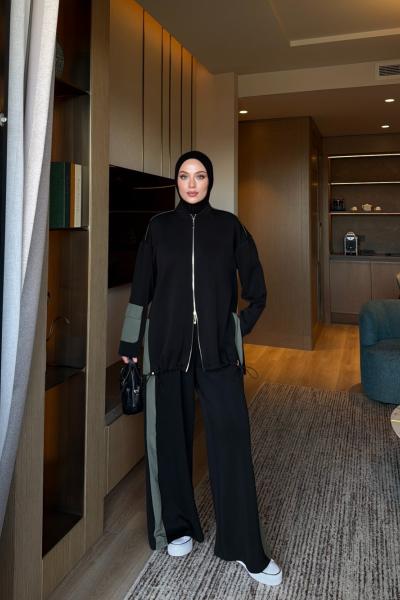 Derman Pantolon Takım Siyah