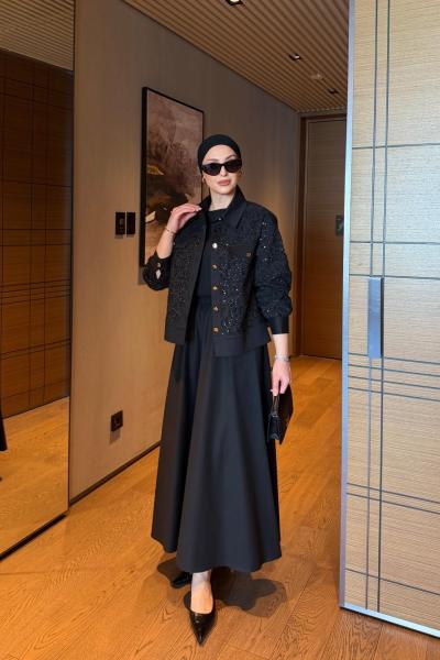 Efsa Etekli Takım Siyah