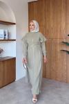 Fazilet Elbise Haki