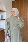 Fazilet Elbise Haki
