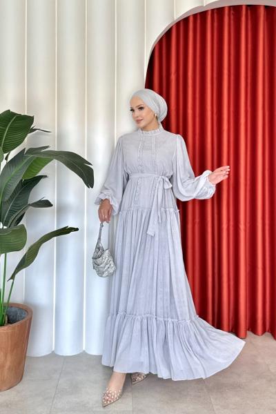 Fethiye Elbise Taş Rengi