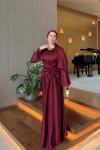 Fulya Elbise Bordo