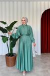 Gülnaz Etekli Takım Mint Yeşili