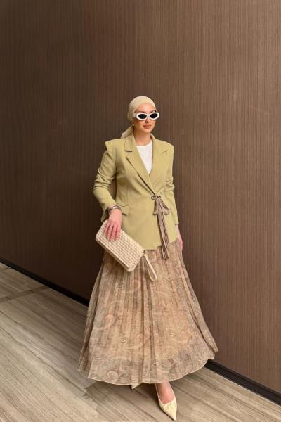 Hadise Etek Takım Mint Yeşili