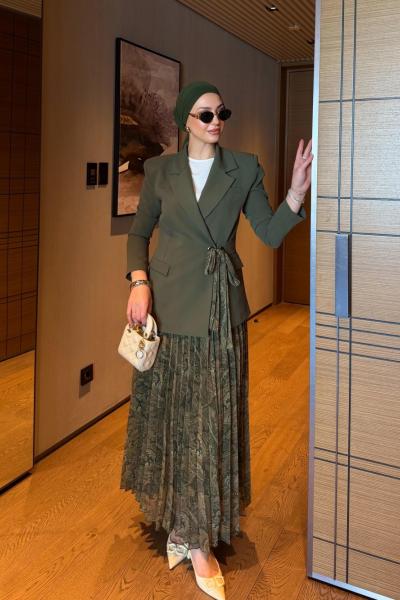 Hadise Etek Takım Haki