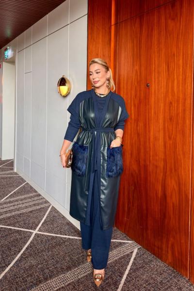 Hazal 3lü Takım Lacivert