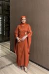 İlkgül Elbise Turuncu