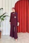İlknur Takım Bordo