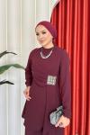 İlknur Takım Bordo