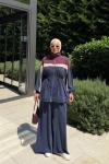 Laçin Pantolon Takım Lacivert