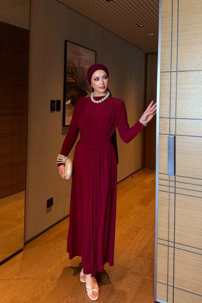 Leyal Elbise Bordo