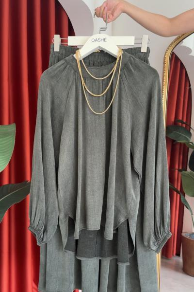 Leyla Etekli Takım Haki