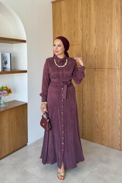 Maryam Elbise Bordo