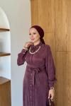 Maryam Elbise Bordo