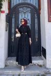 Mısra Astarlı Elbise