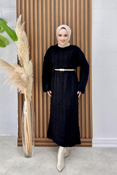 Mukaddes Elbise Siyah