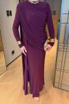 Nahide Elbise Mor