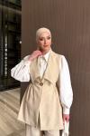 Neslişah Takım Bej
