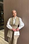 Neslişah Takım Kahverengi
