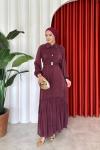 Hamdiye  Elbise Bordo