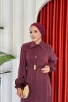 Hamdiye  Elbise Bordo