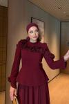Nilgün Abiye Bordo