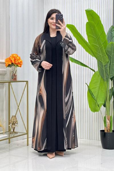 Nurdan Elbise Takım Siyah