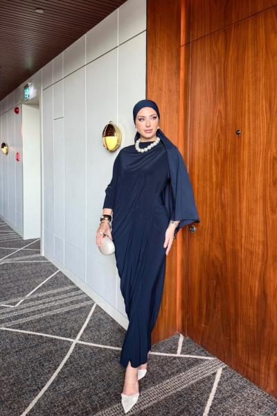 Özge Elbise Lacivert